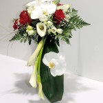 Bouquet mariée long arum